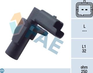 FAE 79249 - Sensor, crankshaft pulse parts5.com