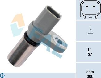 FAE 79240 - Snímač impulzov kľukového hriadeľa parts5.com