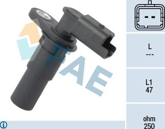 FAE 79238 - Senzor impulsuri, arbore cotit parts5.com