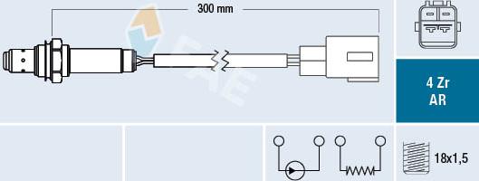 FAE 75621 - Sonda lambda parts5.com