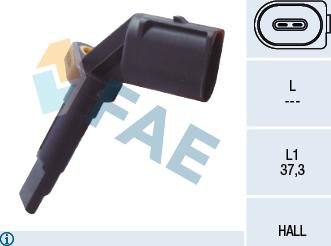 FAE 78090 - Senzor, stevilo obratov kolesa parts5.com