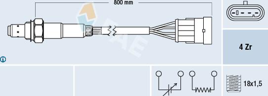 FAE 77220 - Lambdaszonda parts5.com