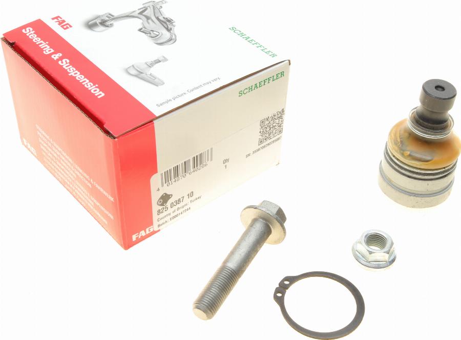 FAG 825 0387 10 - Rótula de suspensión / carga parts5.com