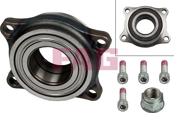 FAG 713 6907 60 - Wheel hub, bearing Kit parts5.com