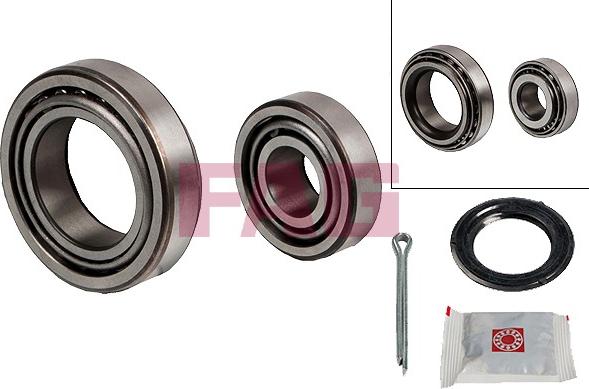 FAG 713 6445 10 - Wheel hub, bearing Kit parts5.com