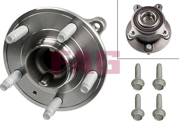 FAG 713 6450 10 - Wheel hub, bearing Kit parts5.com