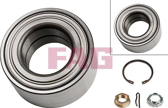 FAG 713 6400 80 - Wheel hub, bearing Kit parts5.com