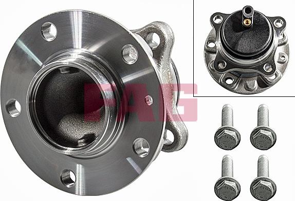 FAG 713 6506 50 - Kerékcsapágy készlet parts5.com