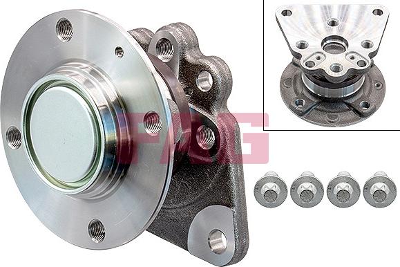 FAG 713 6507 30 - Wheel hub, bearing Kit parts5.com