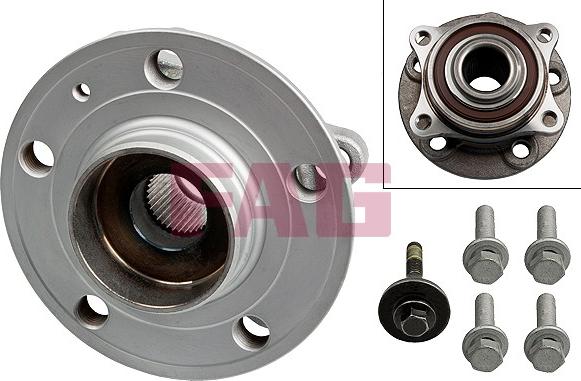 FAG 713 6602 10 - Wheel hub, bearing Kit parts5.com