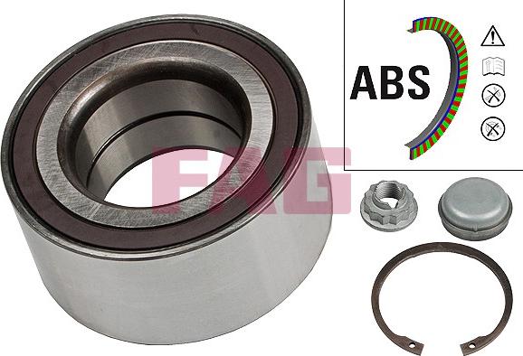 FAG 713 6679 60 - Wheel hub, bearing Kit parts5.com