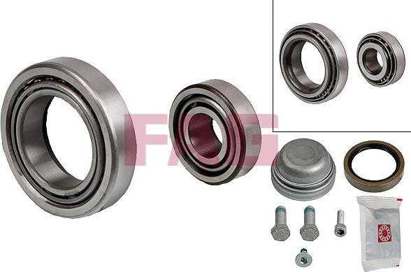 FAG 713 6673 60 - Wheel hub, bearing Kit parts5.com