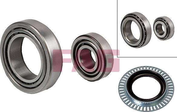 FAG 713 6677 60 - Wheel hub, bearing Kit parts5.com