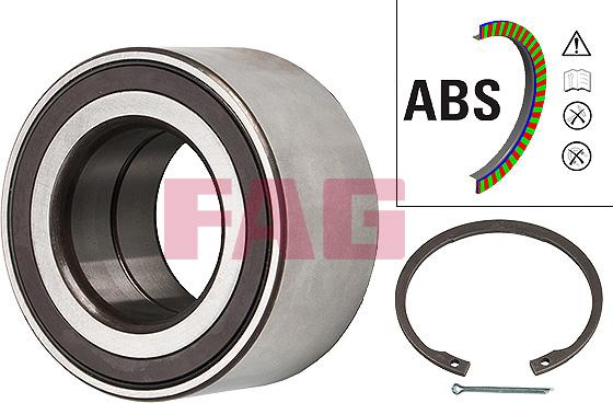 FAG 713 6197 90 - Wheel hub, bearing Kit parts5.com