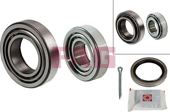 FAG 713 6153 10 - Wheel hub, bearing Kit parts5.com