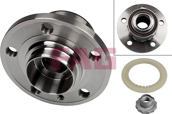 FAG 713 6104 70 - Wheel hub, bearing Kit parts5.com