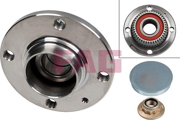 FAG 713 6106 60 - Wheel hub, bearing Kit parts5.com