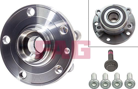 FAG 713 6106 10 - Wheel hub, bearing Kit parts5.com