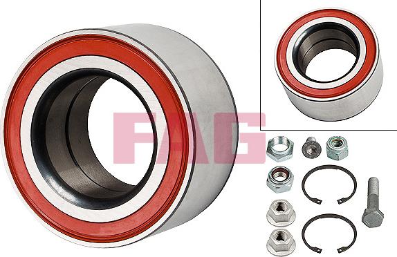 FAG 713 6101 00 - Wheel hub, bearing Kit parts5.com