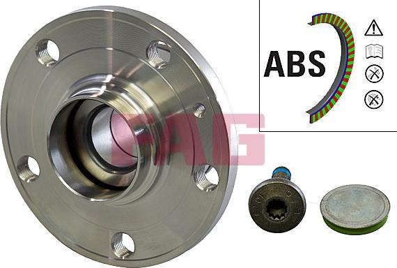 FAG 713 6110 00 - Wheel hub, bearing Kit parts5.com