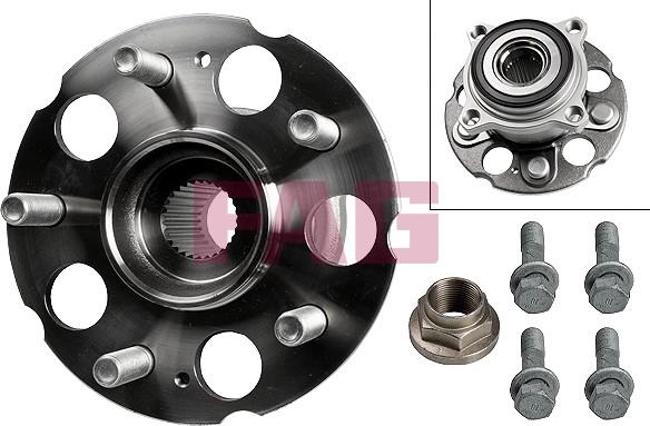 FAG 713 6179 00 - Kerékcsapágy készlet parts5.com