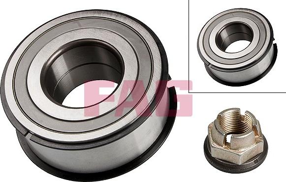 FAG 713 6300 50 - Kerékcsapágy készlet parts5.com