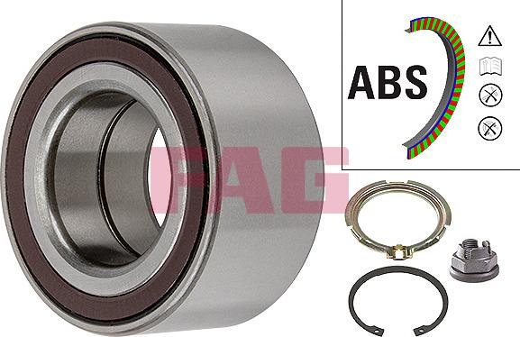 FAG 713 6308 50 - Zestaw łożysk koła parts5.com