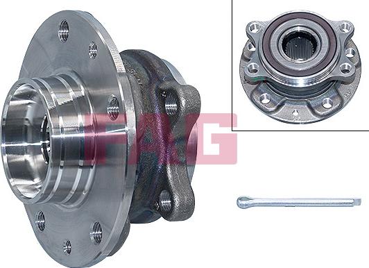 FAG 713 6331 80 - Wheel hub, bearing Kit parts5.com