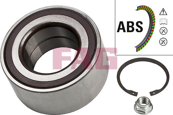 FAG 713 6234 90 - Wheel hub, bearing Kit parts5.com