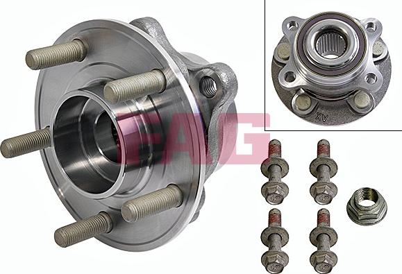 FAG 713 6792 10 - Wheel hub, bearing Kit parts5.com