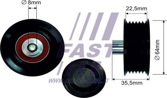 Fast FT44593 - Seade / juhtrull,soonrihm parts5.com