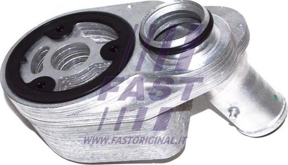 Fast FT55291 - Radiador de aceite, aceite motor parts5.com