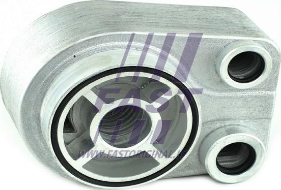 Fast FT55298 - Radiador de aceite, aceite motor parts5.com