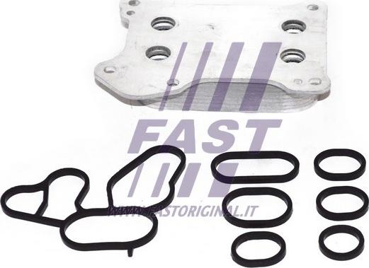 Fast FT55280 - Radiador de aceite, aceite motor parts5.com