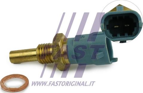 Fast FT80039 - Αισθητήρας, θερμοκρ. ψυκτικού υγρού parts5.com