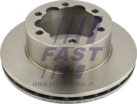 Fast FT31530 - Disc frana parts5.com