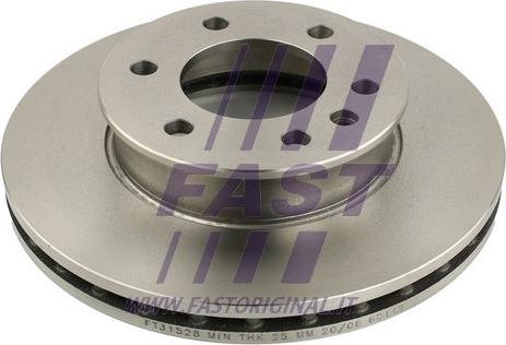 Fast FT31528 - Disc frana parts5.com