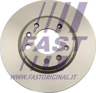 Fast FT31137 - Kočioni disk parts5.com