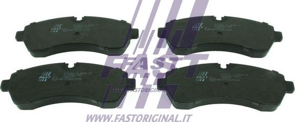 Fast FT29022 - Sada brzdových destiček, kotoučová brzda parts5.com