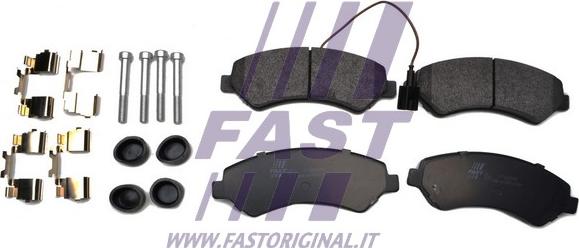 Fast FT29132HD - Set placute frana,frana disc parts5.com