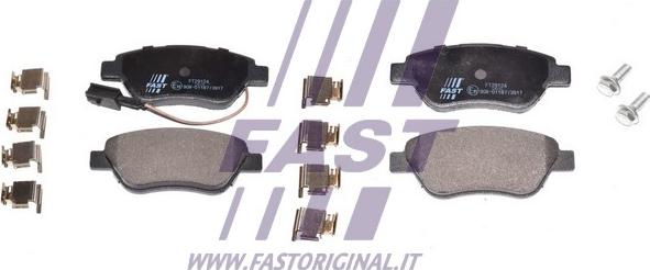 Fast FT29124 - Brake Pad Set, disc brake parts5.com