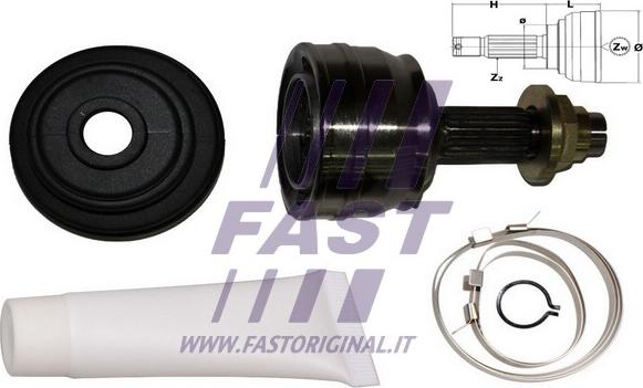 Fast FT25004K - Set articulatie, planetara parts5.com