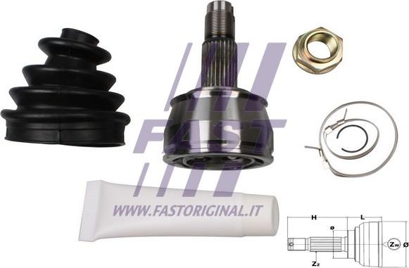 Fast FT25073K - Set articulatie, planetara parts5.com