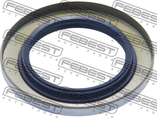 Febest 95GDY-48730707X - Pierścień uszczelniający, piasta koła parts5.com