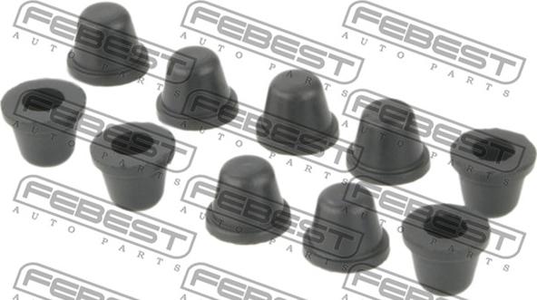 Febest 0199-CAP1-PCS10 - Katteplekk,pidurisadul parts5.com