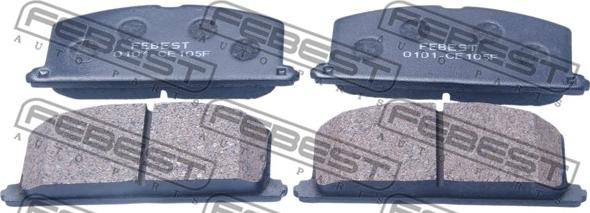 Febest 0101-CE105F - Brake Pad Set, disc brake parts5.com
