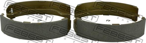 Febest 0102-HDJ100R - Fékpofakészlet parts5.com