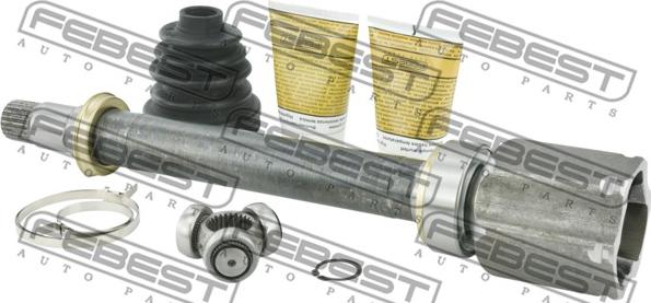 Febest 0111-AZT250RH - Nivelsarja, vetoakseli parts5.com