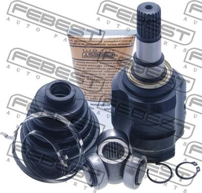 Febest 0111-SXM10LH - Zestaw przegubu, wał napędowy parts5.com