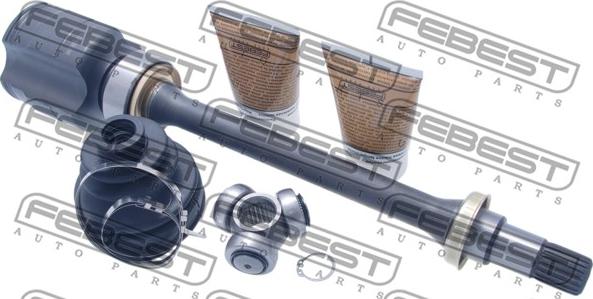 Febest 0111-SXM10RH - Zestaw przegubu, wał napędowy parts5.com